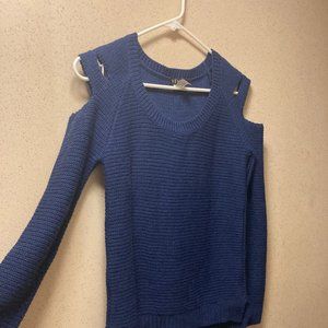 Venus Cut Out Sleeve Sweater
